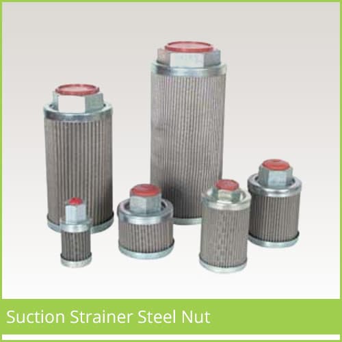 suction strainer steel nut